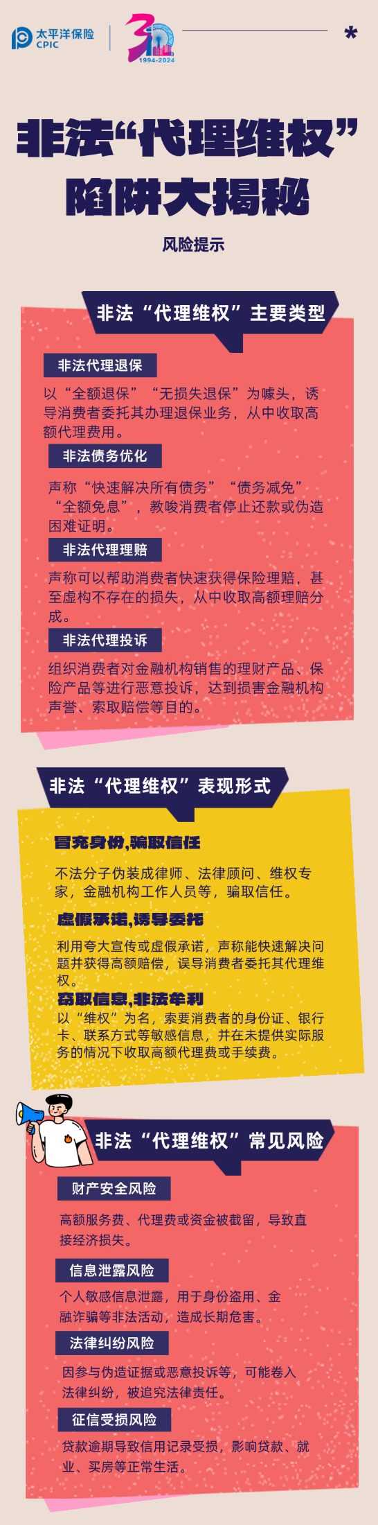 風(fēng)險提示 _ 非法“代理維權(quán)”陷阱大揭秘