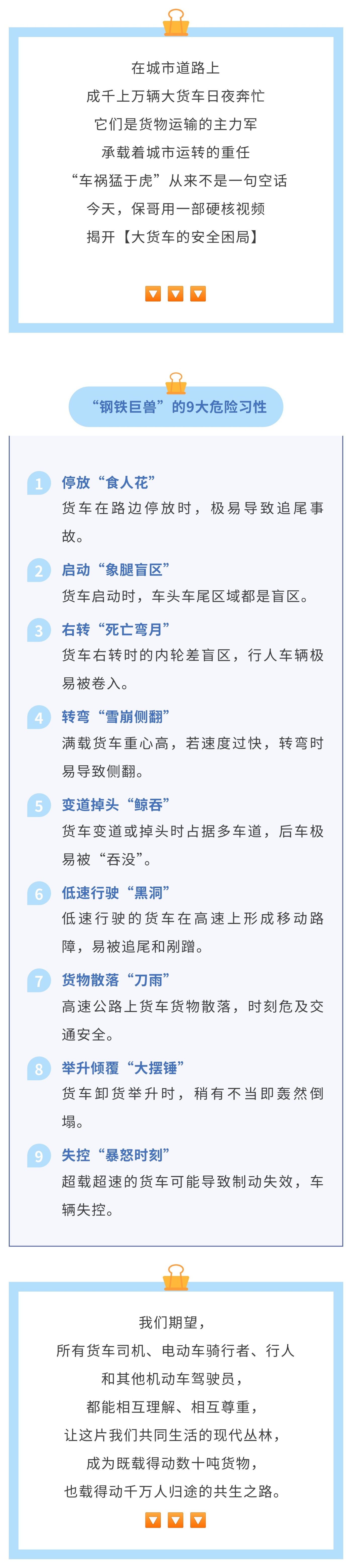 金融消保丨行人與司機(jī)必知的大貨車避險(xiǎn)技巧，筑牢生命安全防線