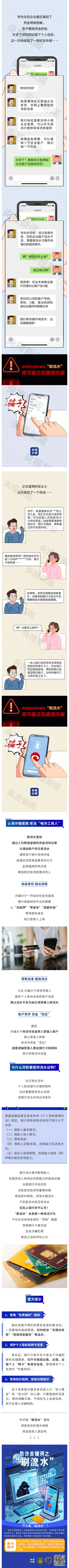 全民反詐丨辦貸款、領(lǐng)補助需要“刷流水”？當心成為“洗錢工具”