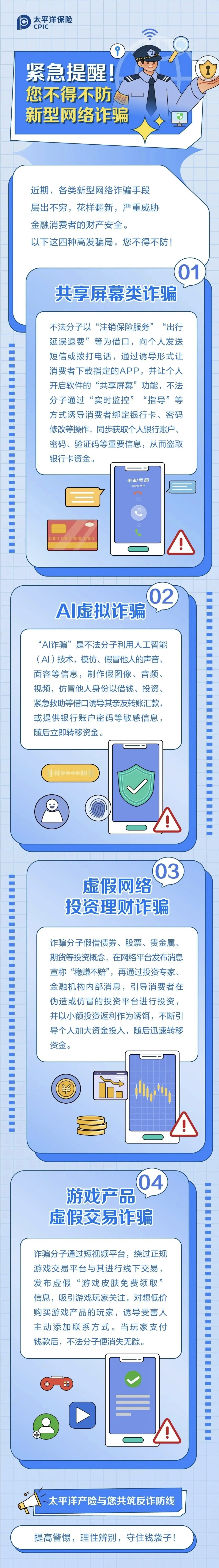 1.緊急提醒！您不得不防新型網(wǎng)絡(luò)詐騙！
